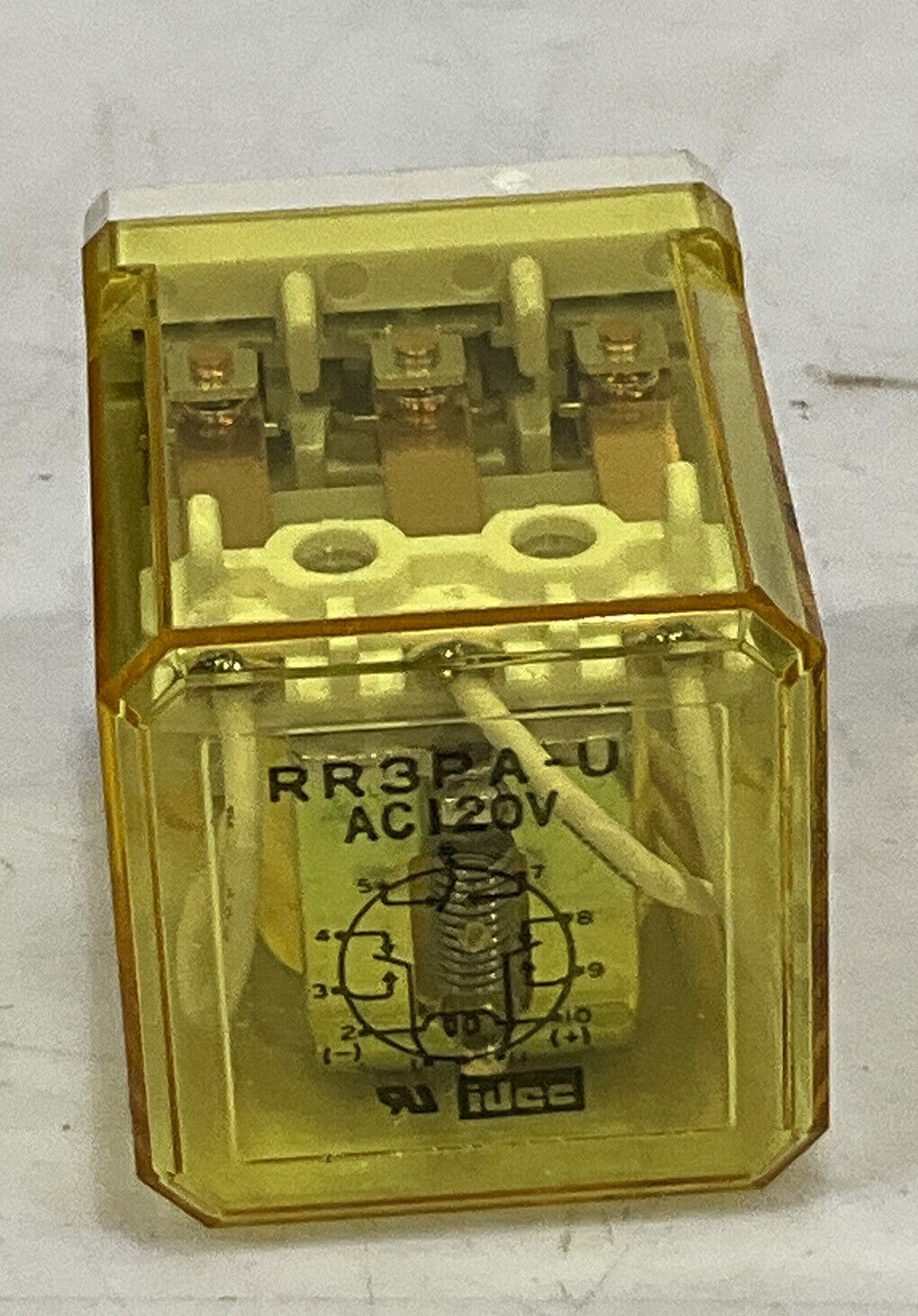 IUCC RR3PA-U AC120V 20230 RELAY LOT OF 10 373