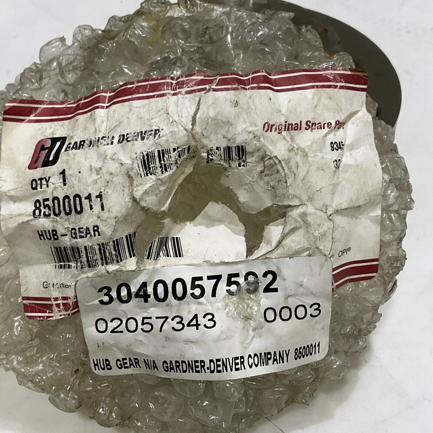 GARDNER DENVER 8500011 GEAR HUB 373