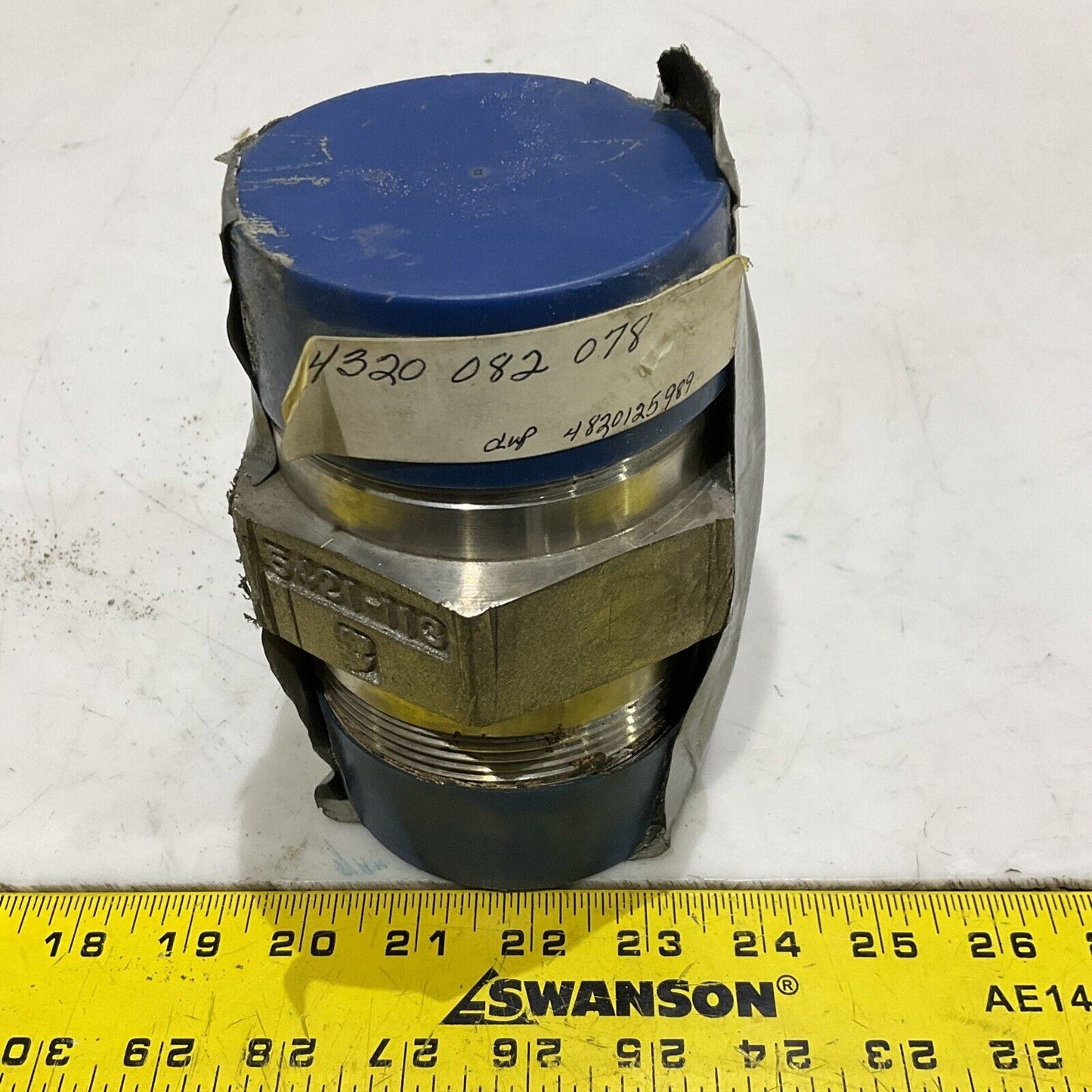 MILTON ROY 5421-113 221-0064-003 SUCTION CARTRIDGE CHECK VALVE ASSEMBLY 373