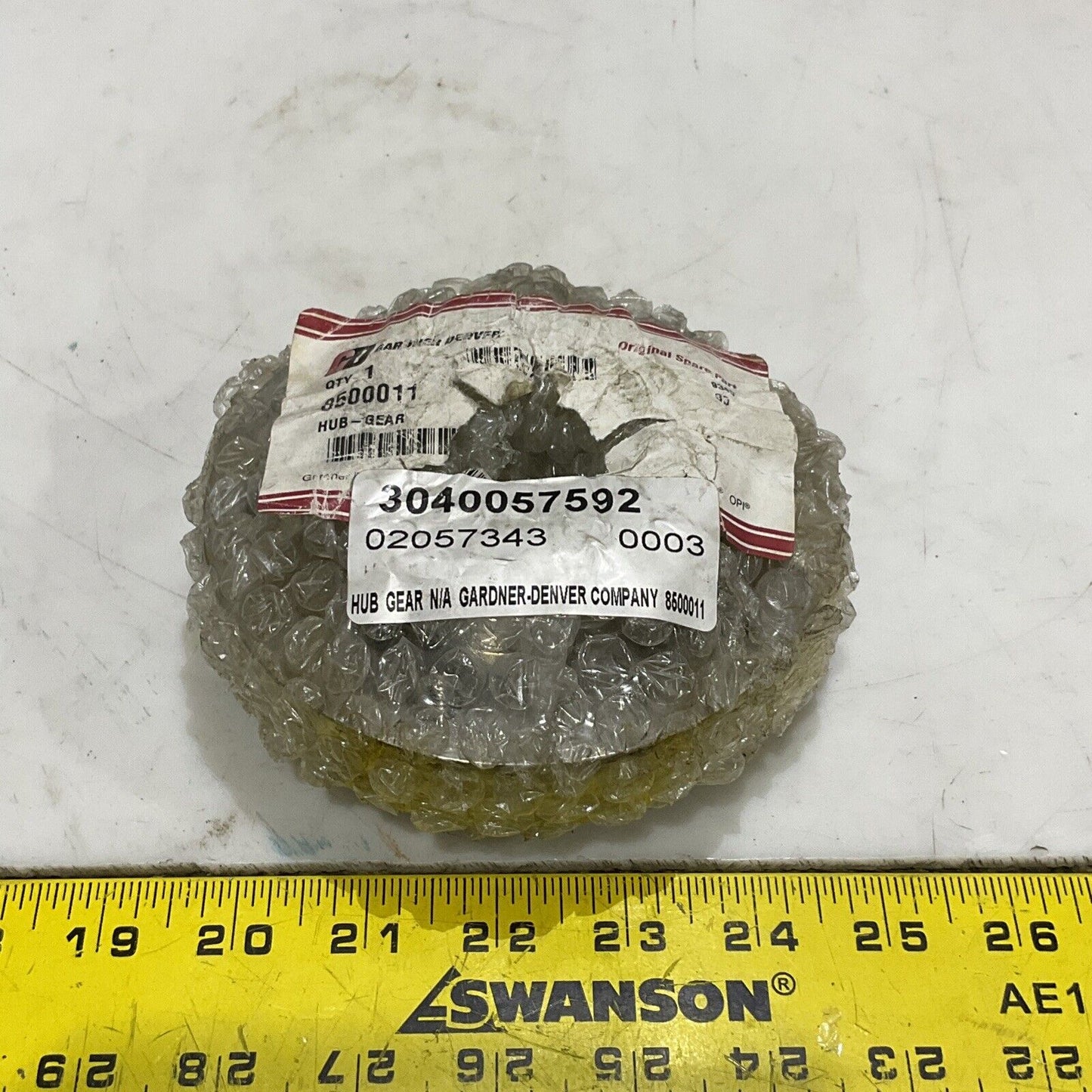 GARDNER DENVER 8500011 GEAR HUB 373