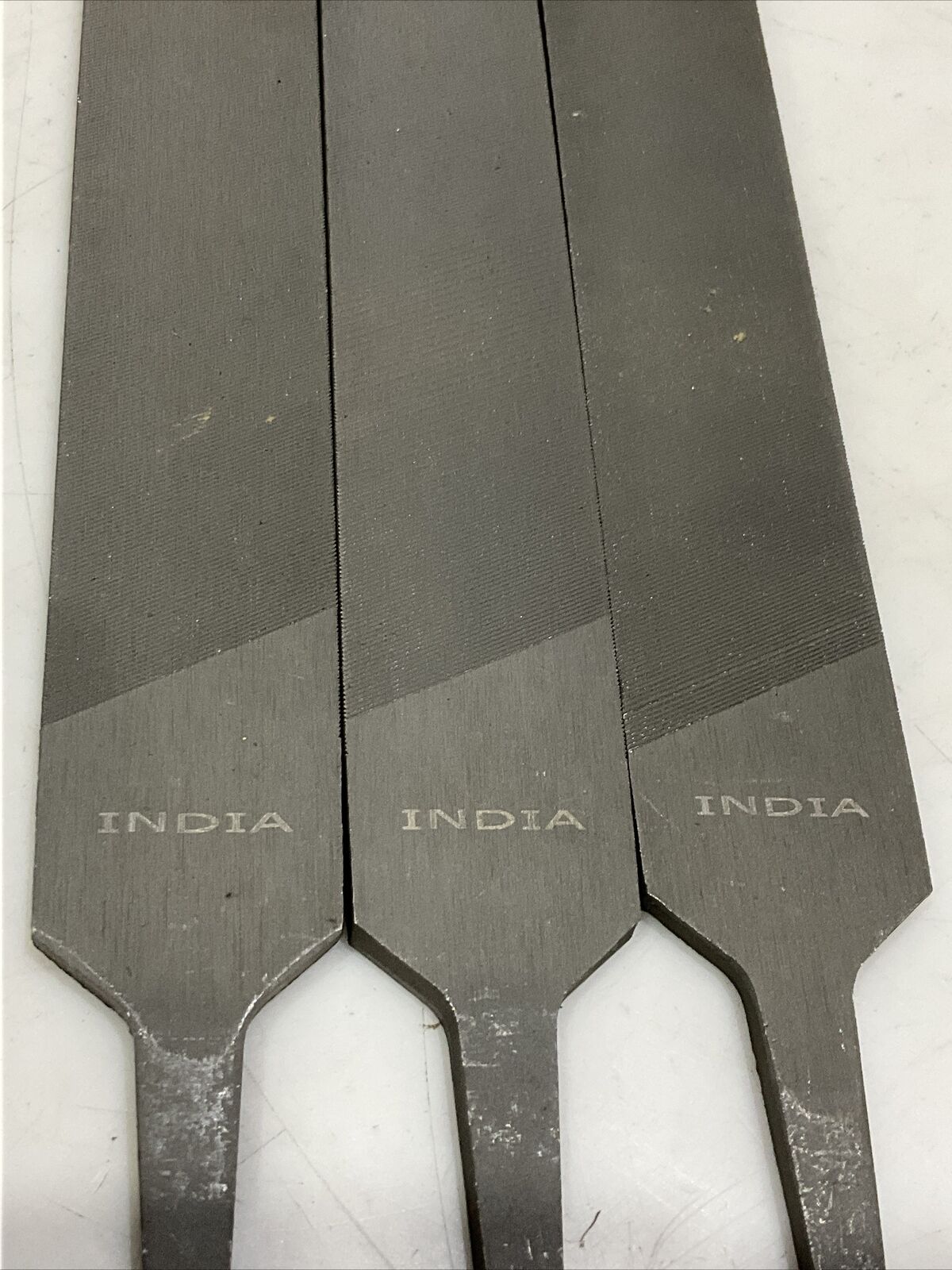 INDIA MS14 14” SQUARE FILE LOT OF 3 373