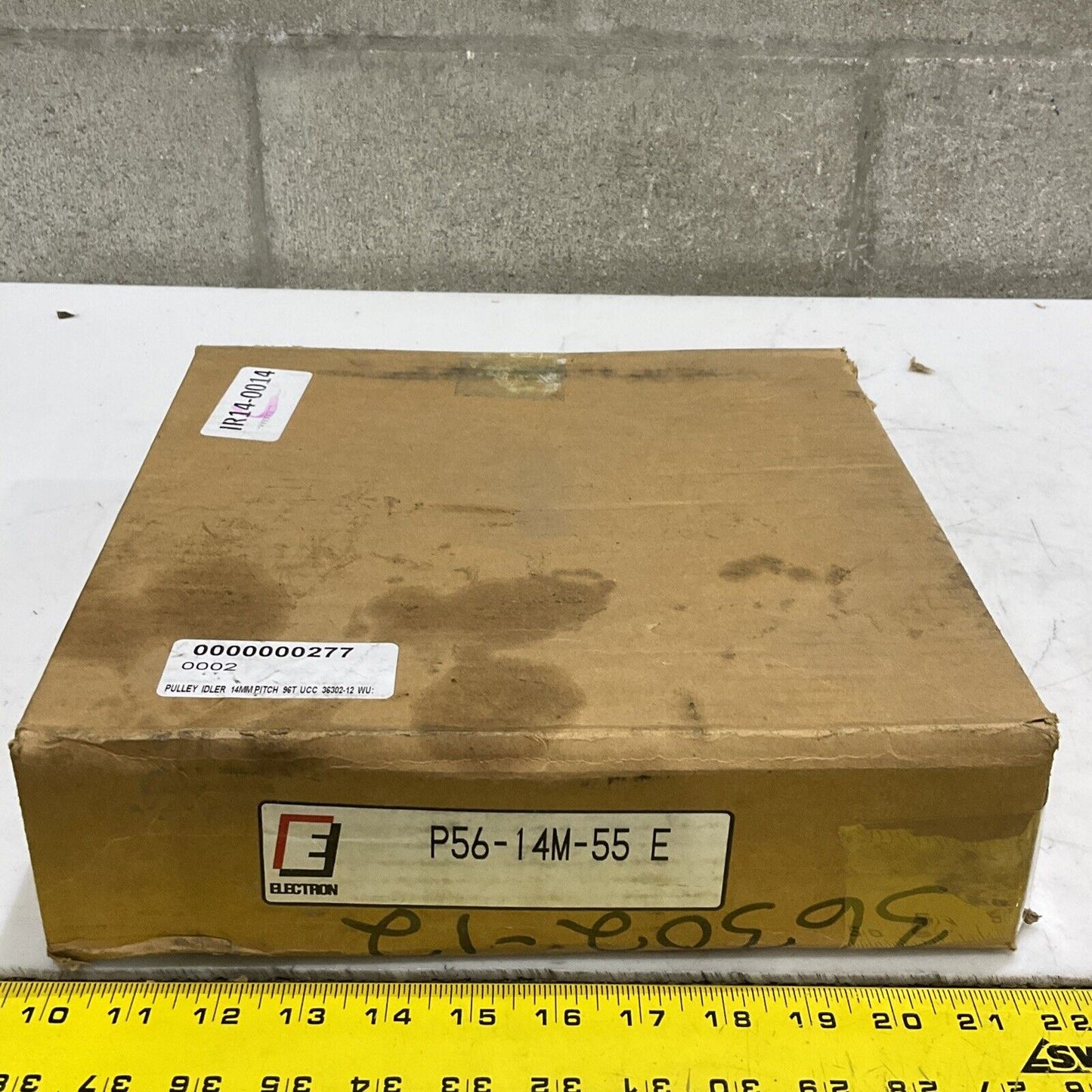 ELECTRON P56-14M-55 E 36302-12 IDLER PULLEY 96 TEETH 373