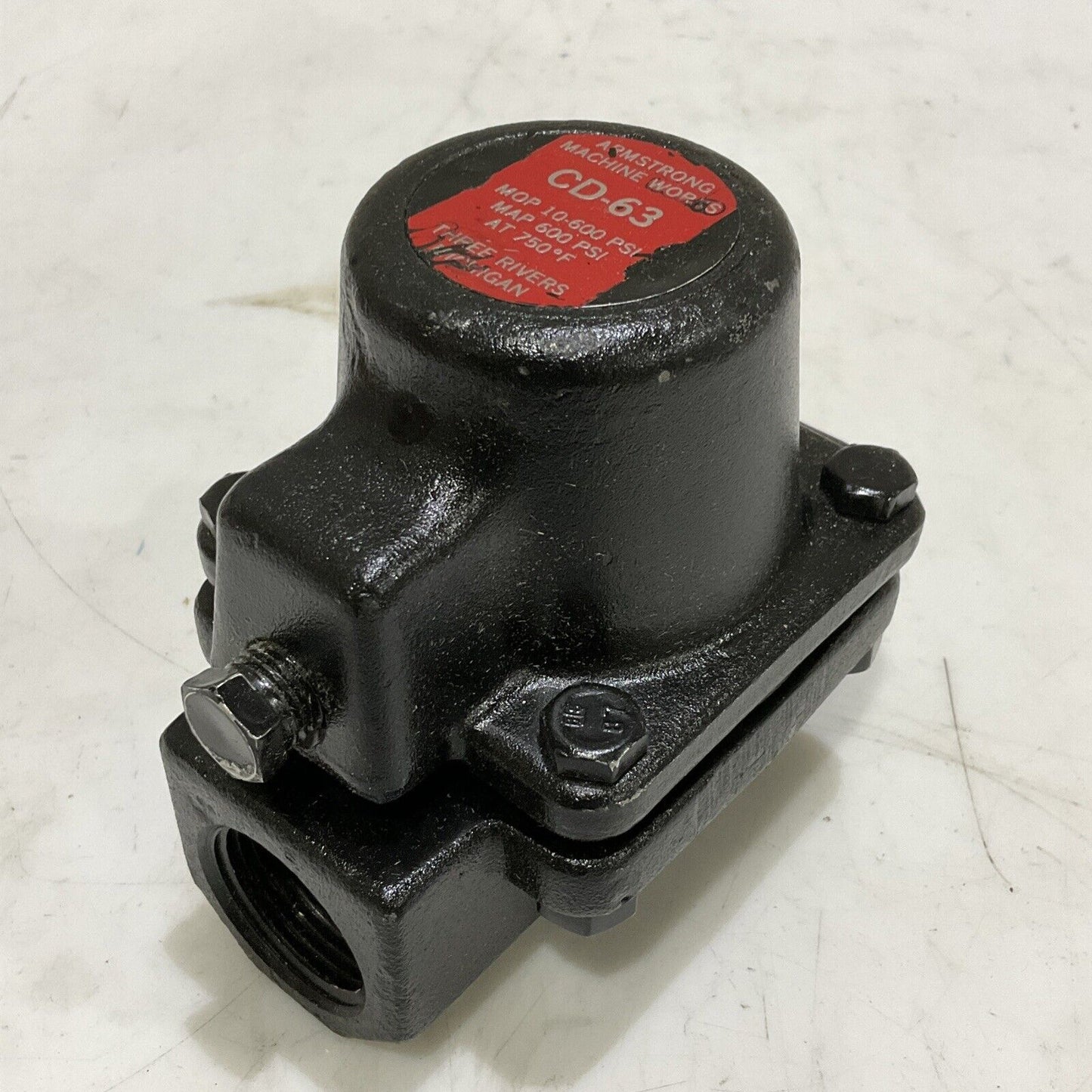 ARMSTRONG MACHINE WORKS CD-63 STEAM TRAPS 10-600 PSI 750 F 373