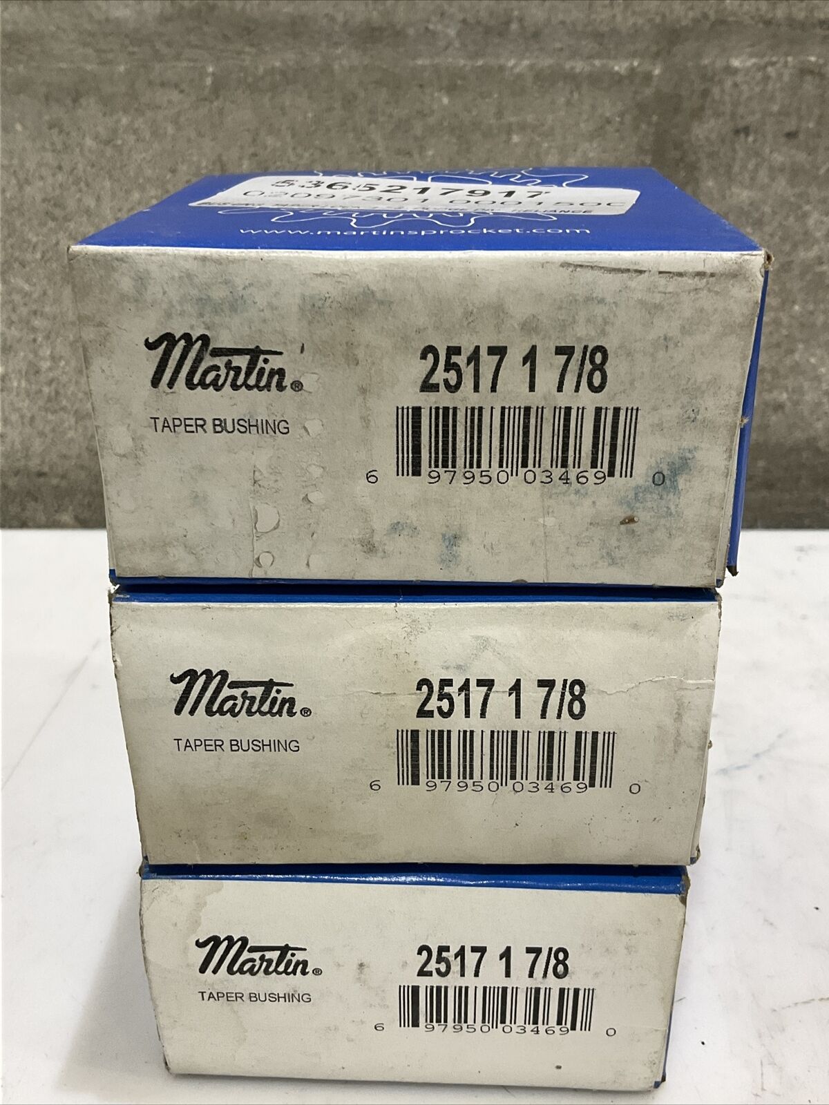 MARTIN 2517 1 7/8 TAPER LOCK BUSHING LOT OF 3 373