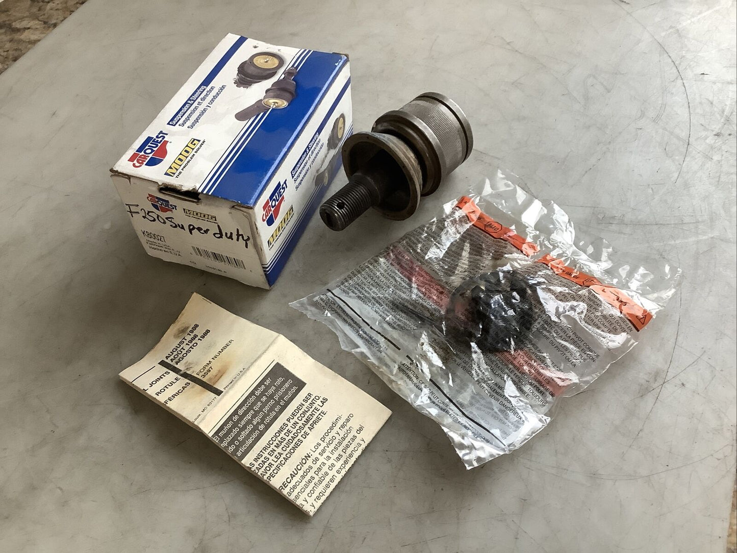 CARQUEST K80027 SUSPENSION BALL JOINT 476