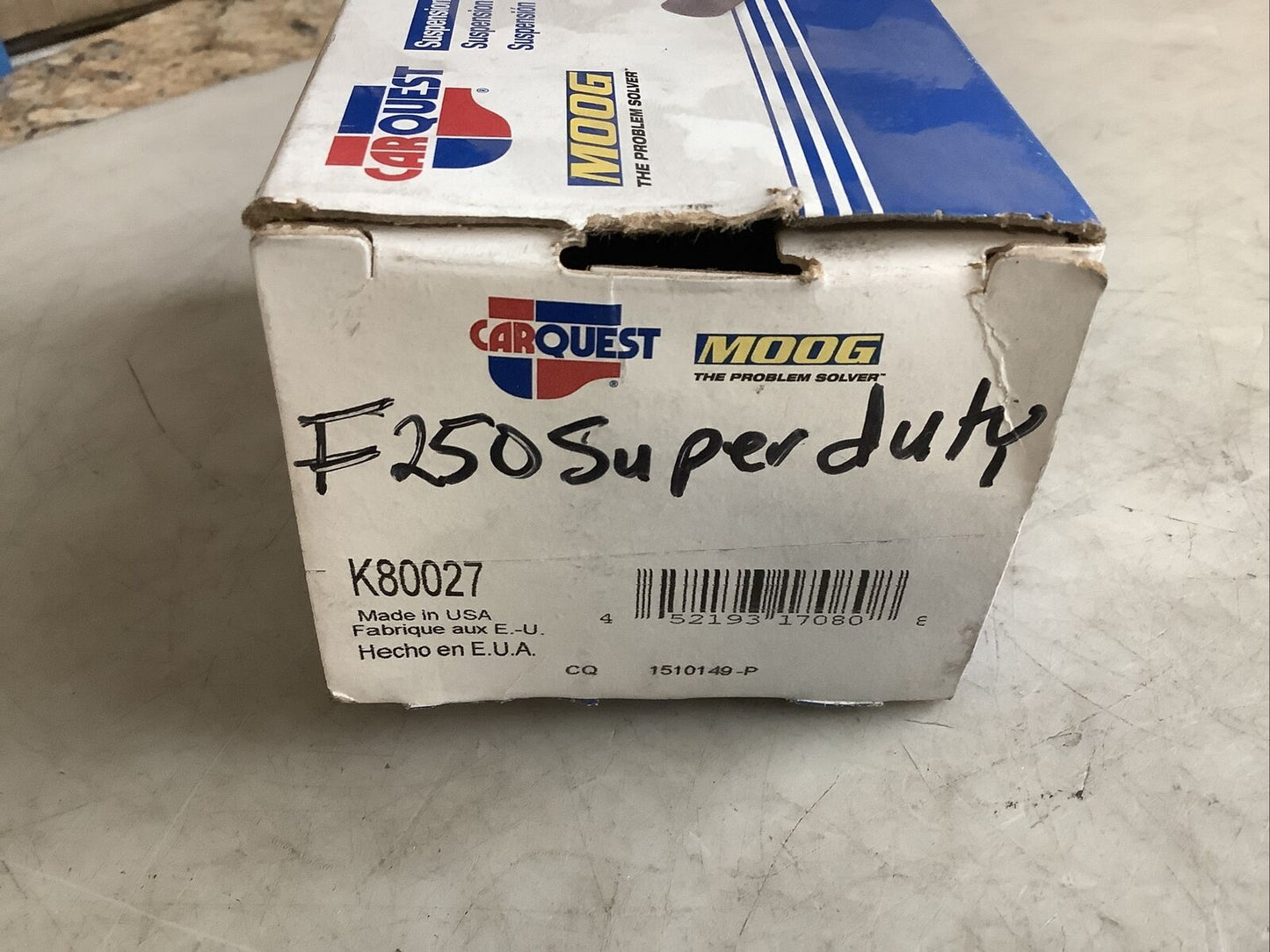 CARQUEST K80027 SUSPENSION BALL JOINT 476