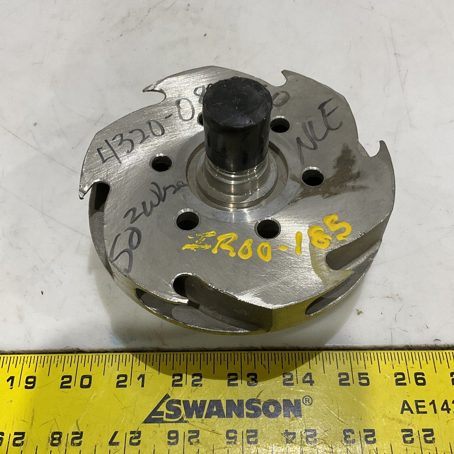 DURIRON CO. 103 DURIMET 20 1" OPEN 6 VANE IMPELLER 373