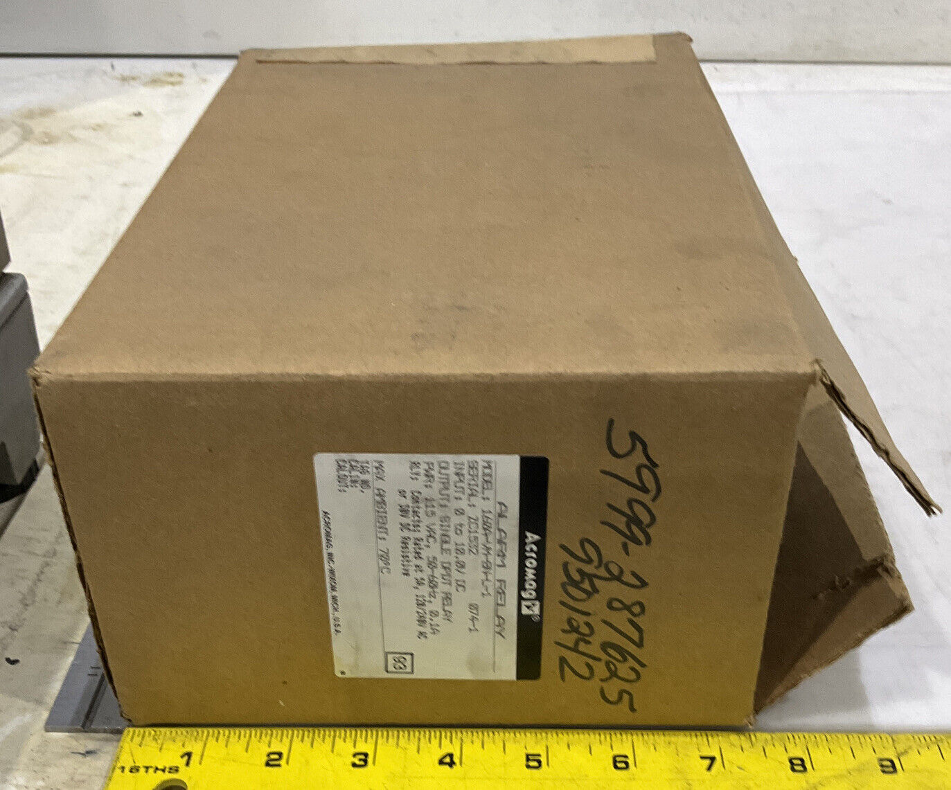 ACROMAG 160A-VM-SN-L-1 115 VAC ALARM RELAY 373