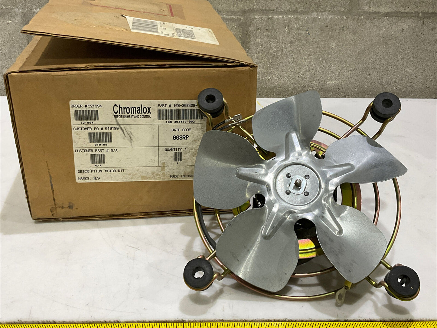 CHROMALOX 168-303439-003 MOTOR KIT 373