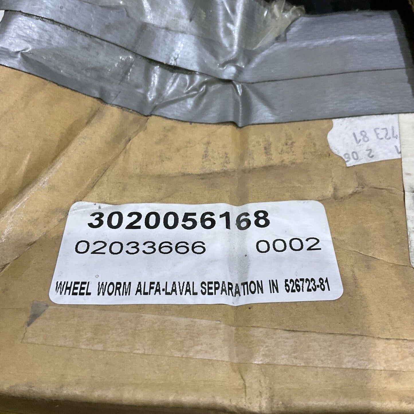 ALFA-LAVEL SEPARATION 526723-81 WORM WHEEL 373