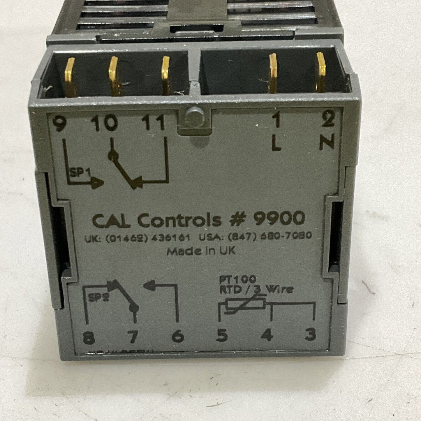 CAL CONTROLS 981.11F 9903023154 AUTOTUNE PID TEMPERATURE CONTROLLER LOT OF 2 373