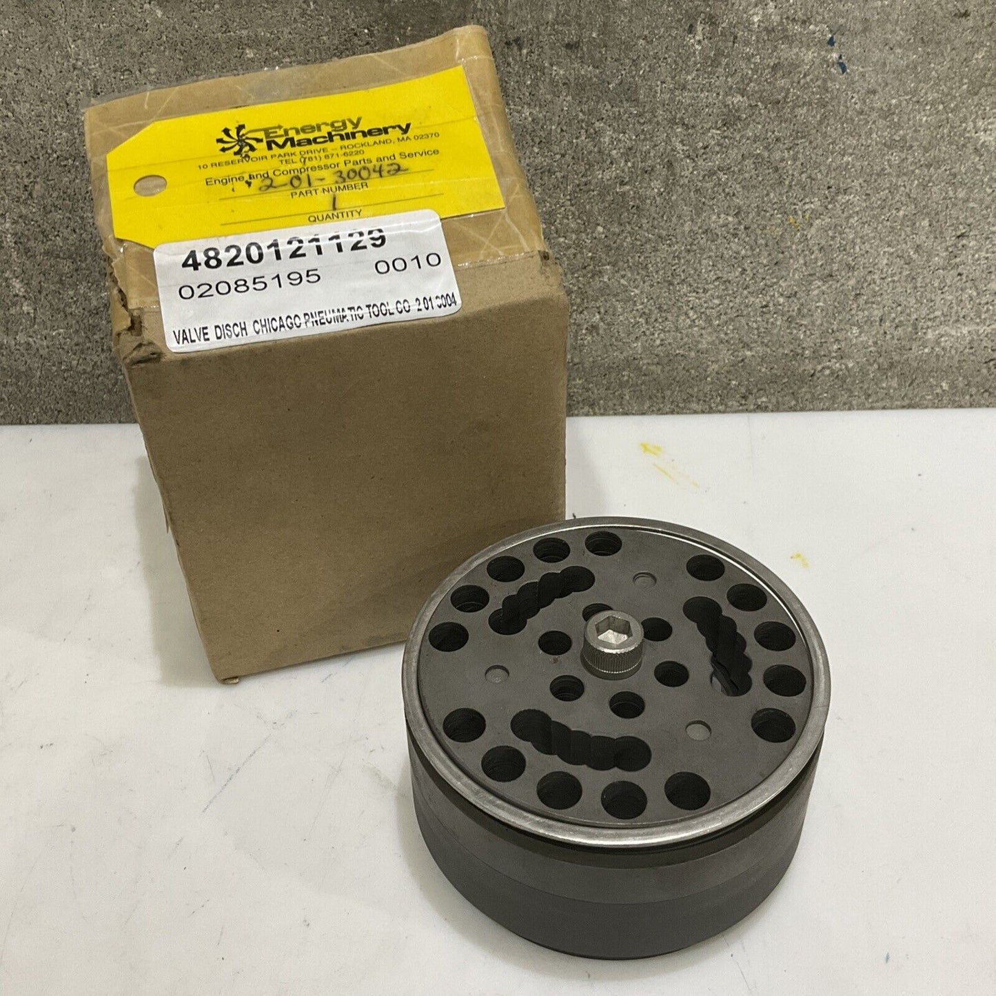 CHICAGO PNEUMATIC TOOL 2-01-30042 DISCHARGE VALVE 373