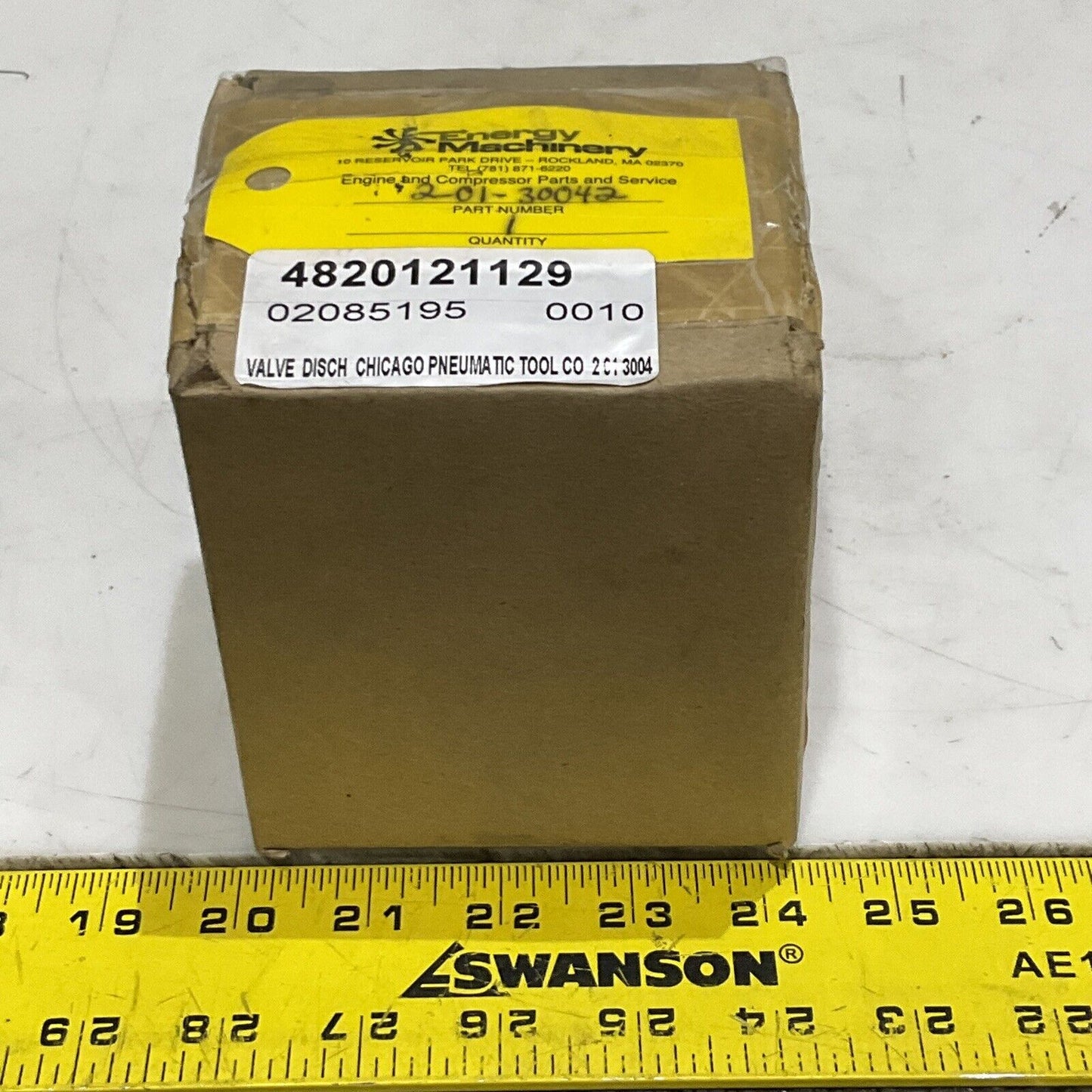 CHICAGO PNEUMATIC TOOL 2-01-30042 DISCHARGE VALVE 373