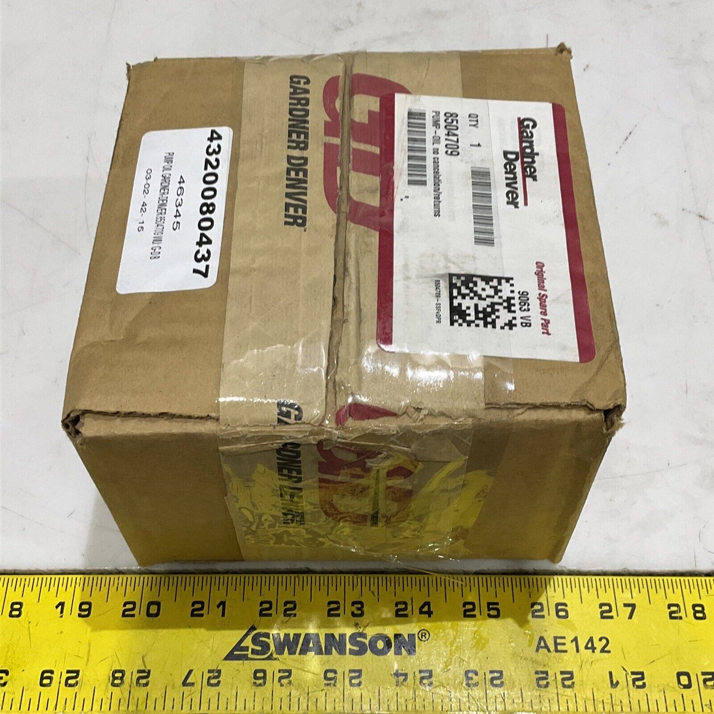 GARDNER DENVER 8504709 2LFDH-CC-4-7 OIL PUMP 373