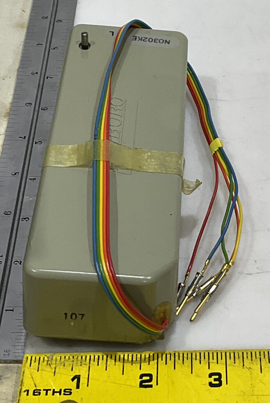 FOXBORO N0302KE NITINOL CONTROL MODULE WIRE ACTUATED ROTARY SERVO 373