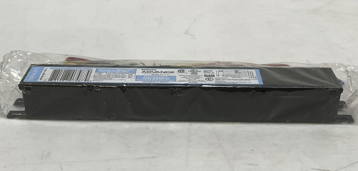 PHILIPS ADVANCE ICN-2S40-N CENTIUM RAPID START BALAST 120V 50/60HZ 373