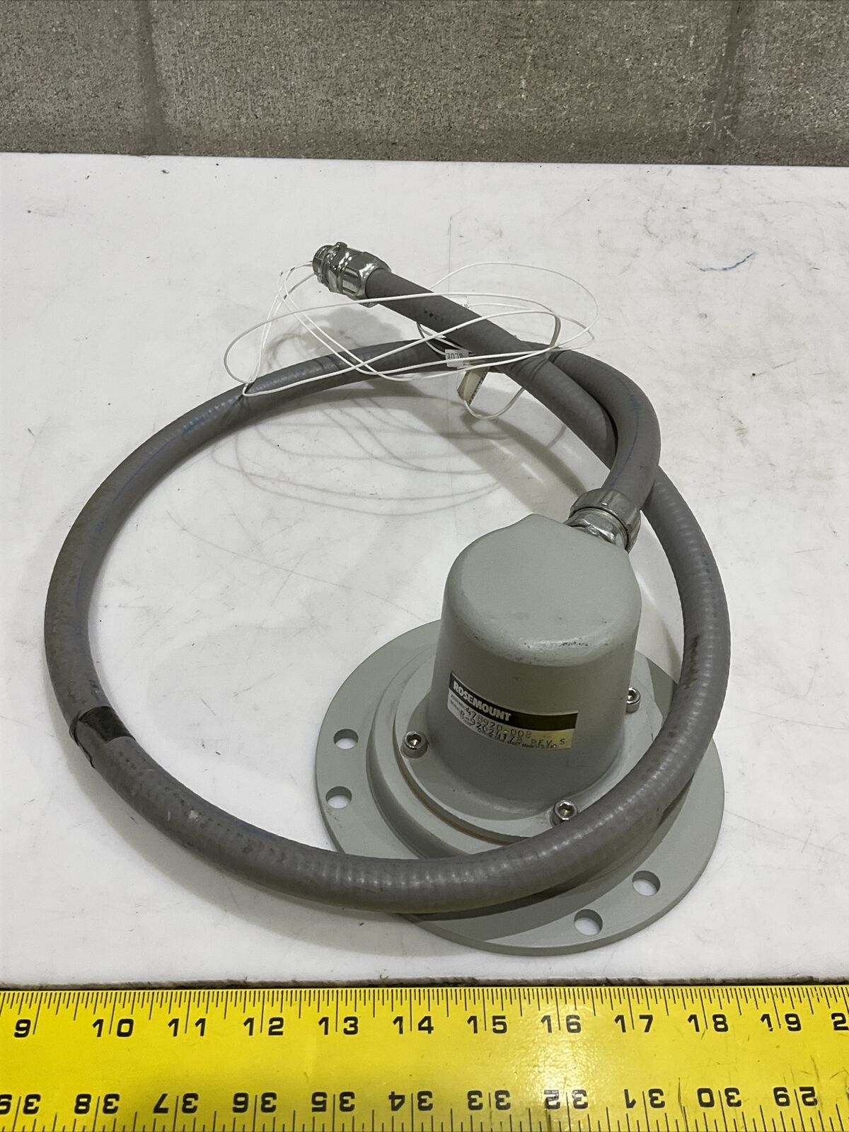 ROSEMOUNT 478920-008 TACHOMETER 50/60 HZ 117 RMS 373