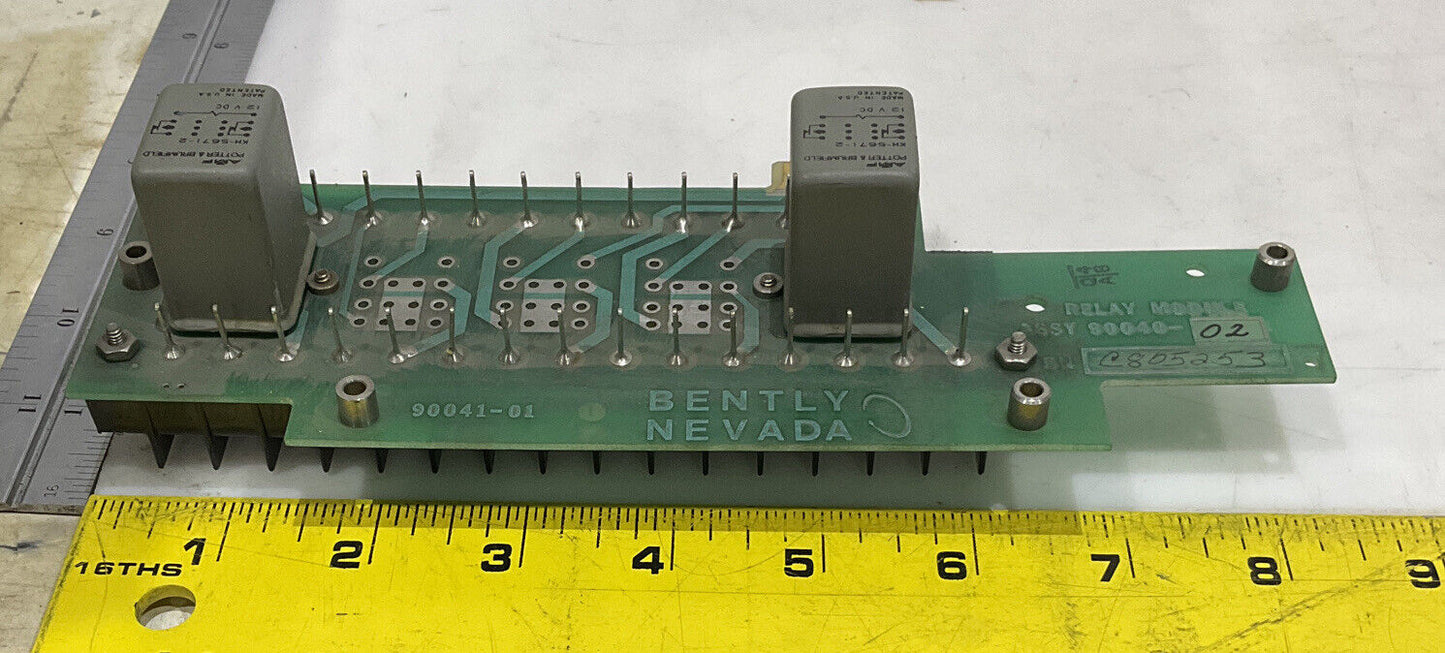BENTLY NEVADA 90041-01 RELAY MODULE ASSY 90040-02 373
