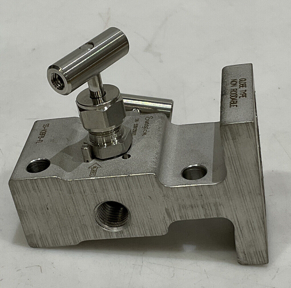 SWAGELOK SS-V2BF8-FL 2-VALVE INSTRUMENT MANIFOLD BALL TIP 373