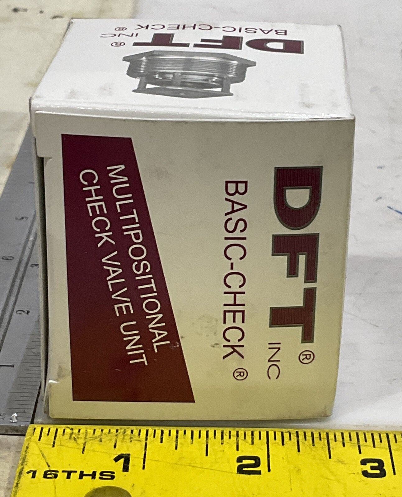 DFT 8063 MULTIPOSITIONAL CHECK VALVE UNIT 6000 WP 1” BSS 373