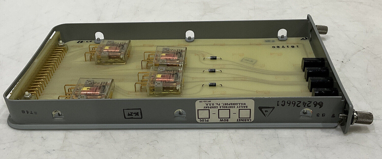 BAILEY 6624263C1 AUX RELAY A 583 MODULE 373
