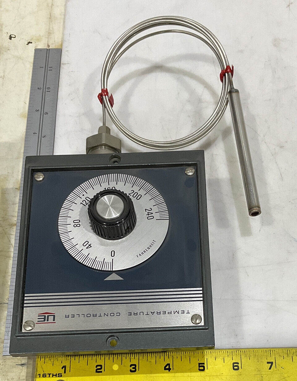 UNITED ELECTRIC MODEL 602 6BS 0-250 F TEMPERATURE CONTROLLER 373