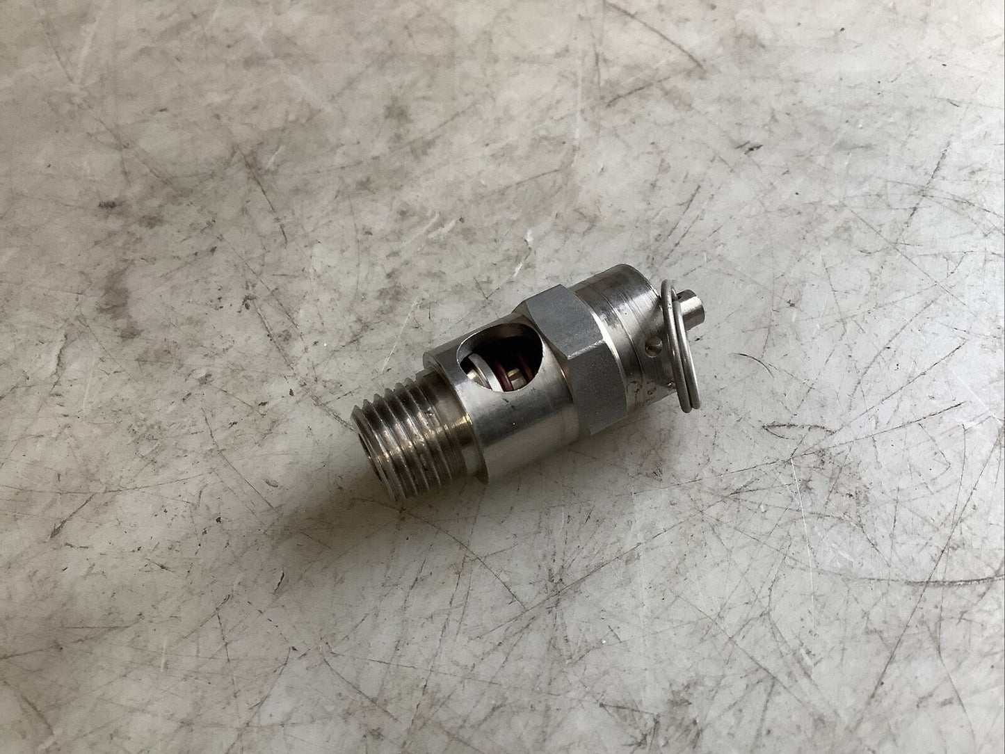 CONRADER SRV250-V-SS-075 AIR SAFETY VALVE 1/4IN NPT 75PSI SS 476
