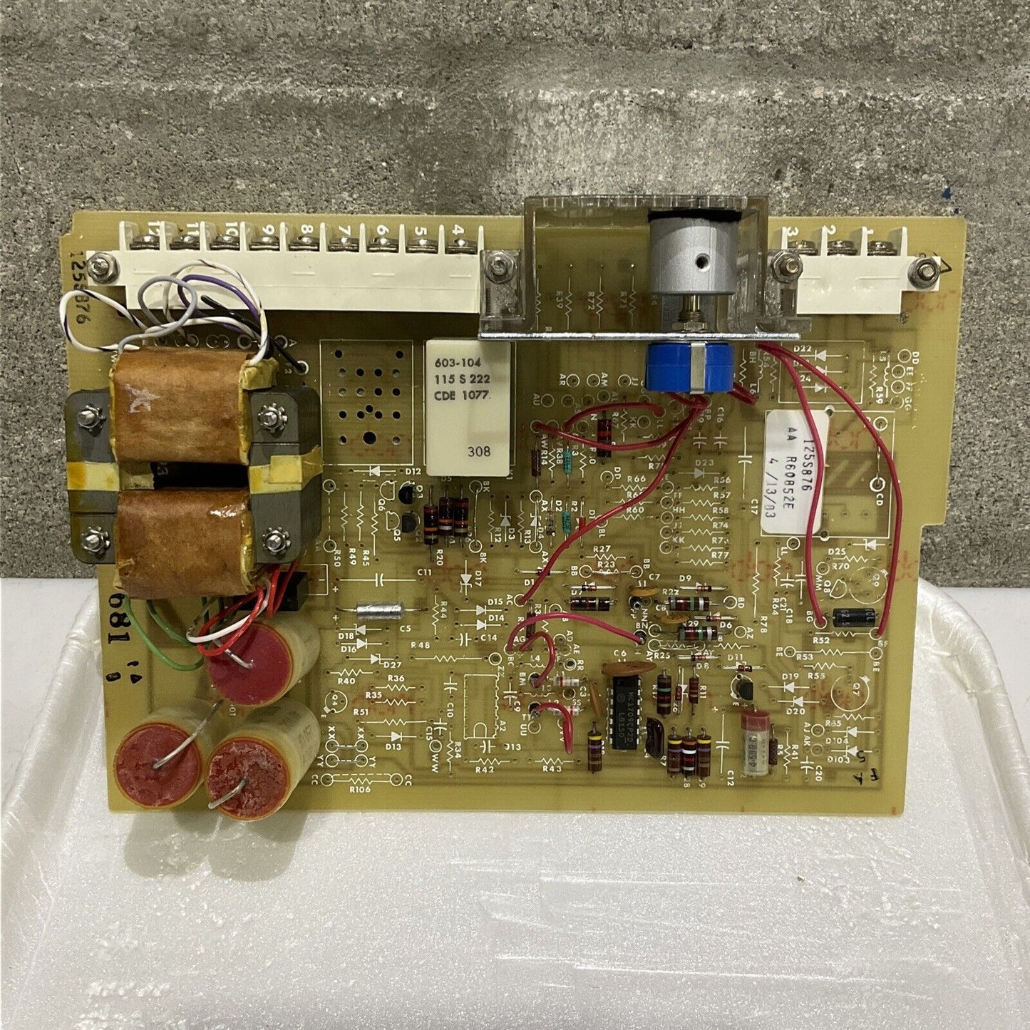 TAYLOR ALARM 1015NA10210-58-12226D SINGLE CURRENT HIGH 117 V 60 HZ 3 W 5 VA 373