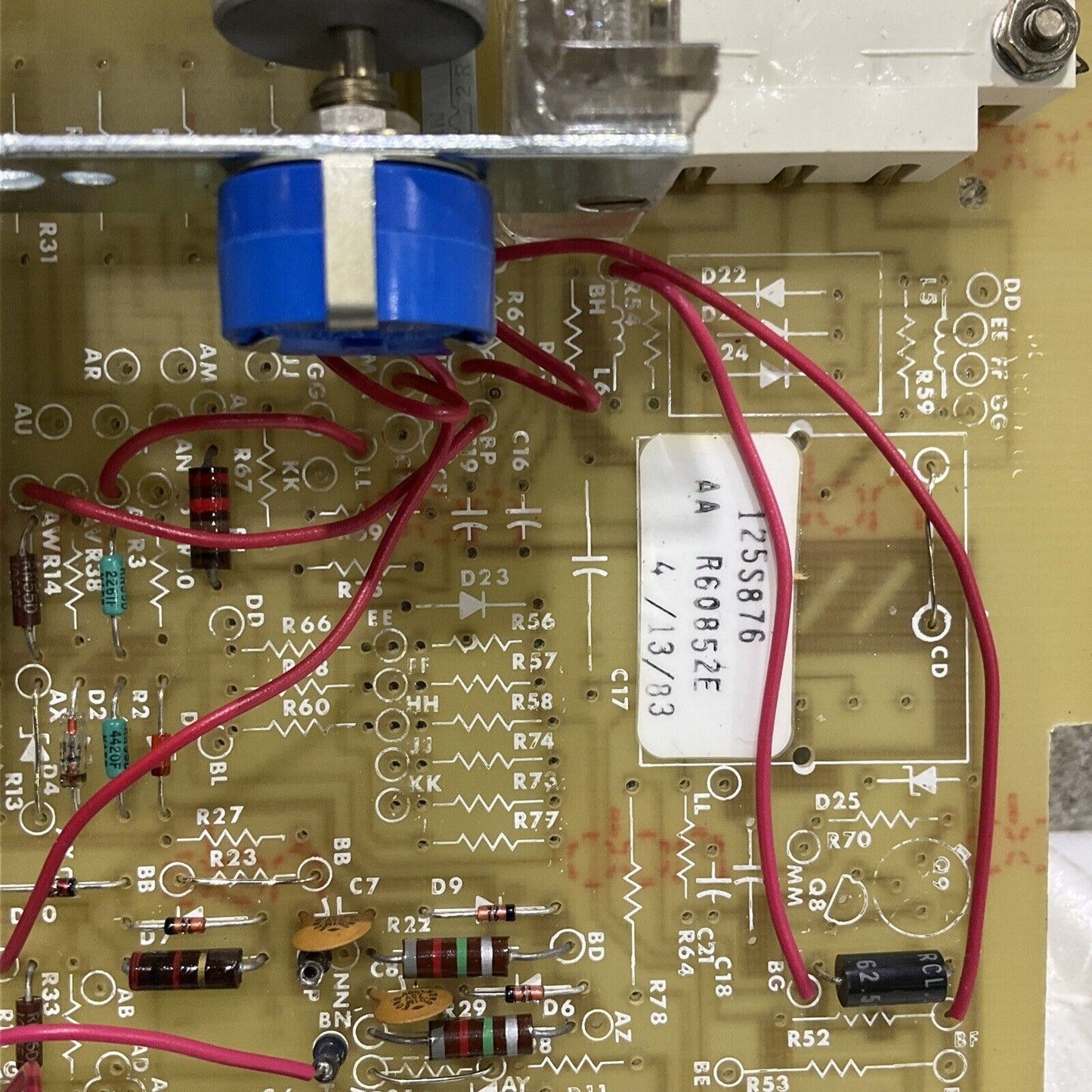 TAYLOR ALARM 1015NA10210-58-12226D SINGLE CURRENT HIGH 117 V 60 HZ 3 W 5 VA 373