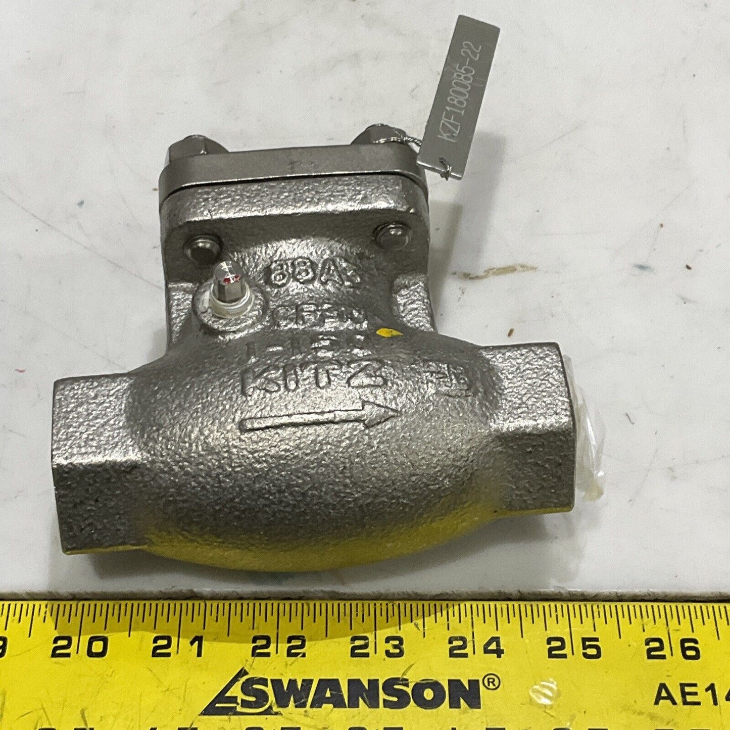 KITZ AK150UOM CHECK VALVE 1” SS BODY 150 CLASS CF3M B16.34 373