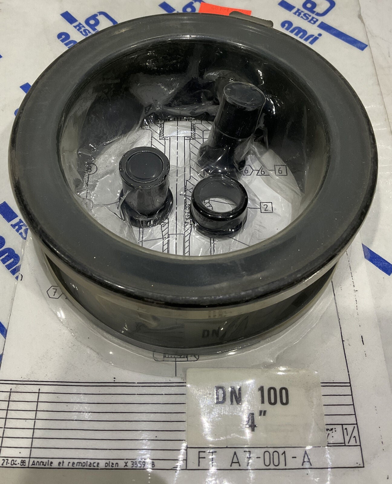 AMRI FT A7-001-A 4” LINER VALVE KIT 373