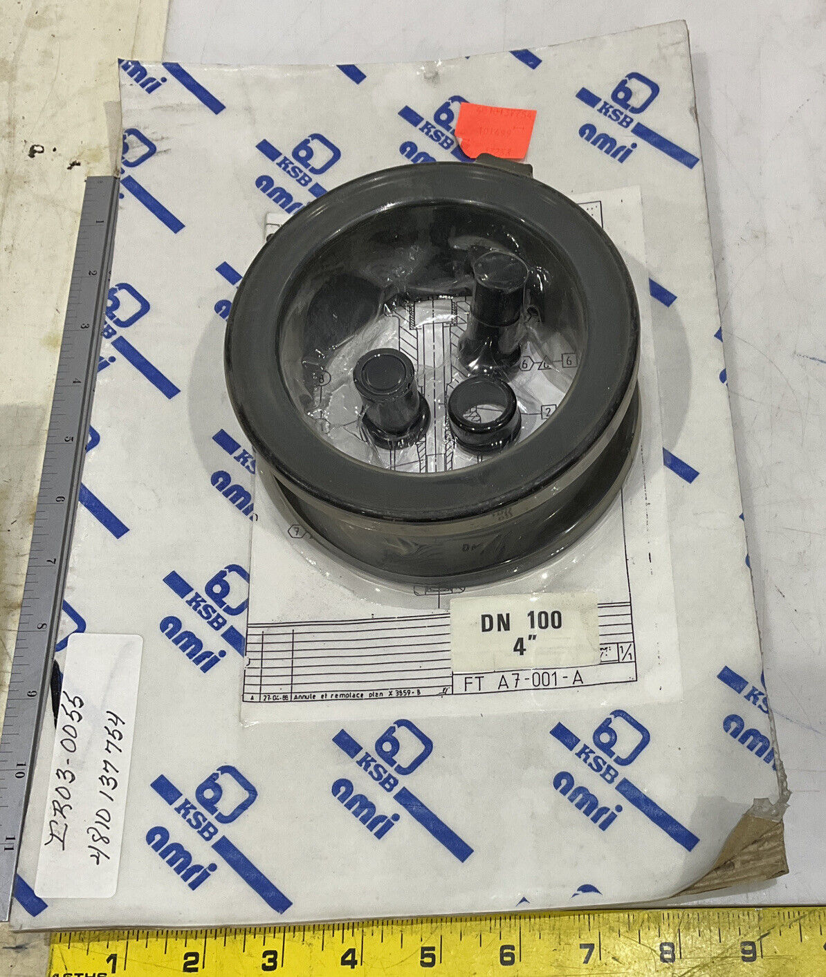 AMRI FT A7-001-A 4” LINER VALVE KIT 373