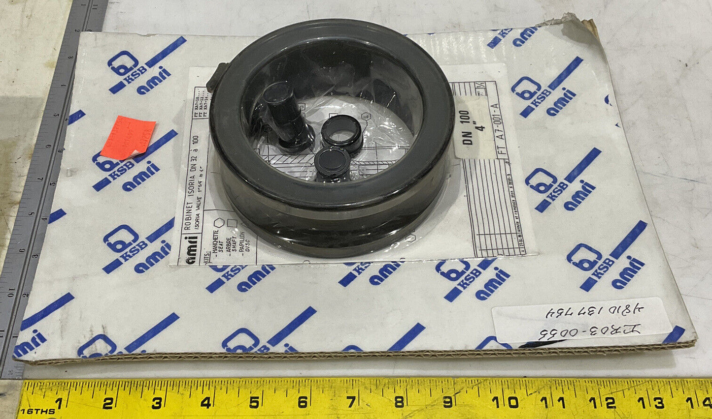 AMRI FT A7-001-A 4” LINER VALVE KIT 373