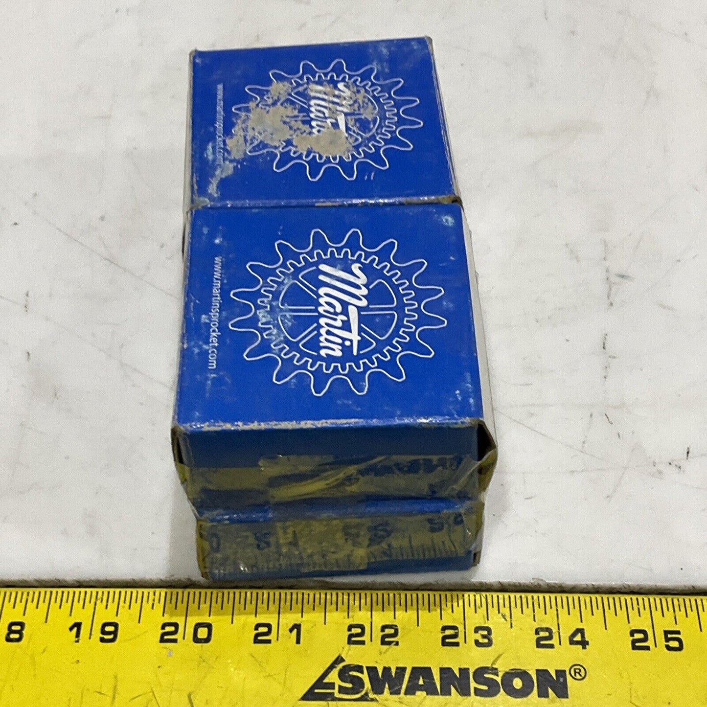 MARTIN BL25 3/4 FHP SHEEVE 2.5” OD 3/4” FINISHED BORE 1 GROOVE LOT OF 2 373