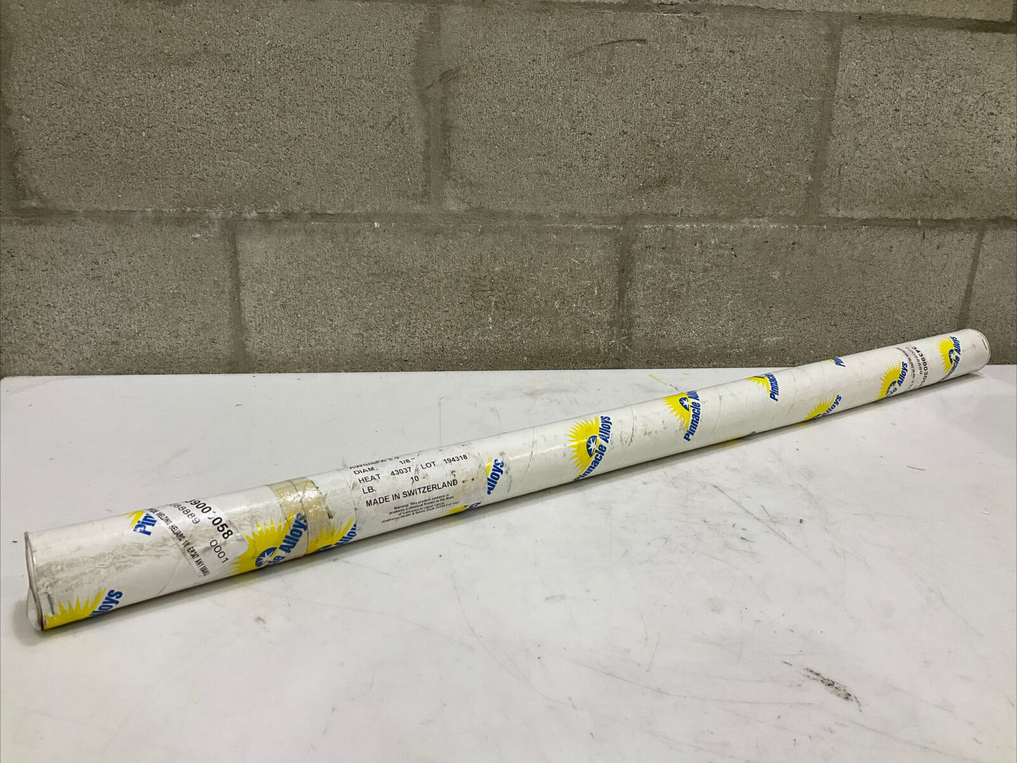 PINNACLE ALLOYS ER347 AWS/SFA 5.9 ELECTRODE WELDING RODS 1/8” 10 LB 373