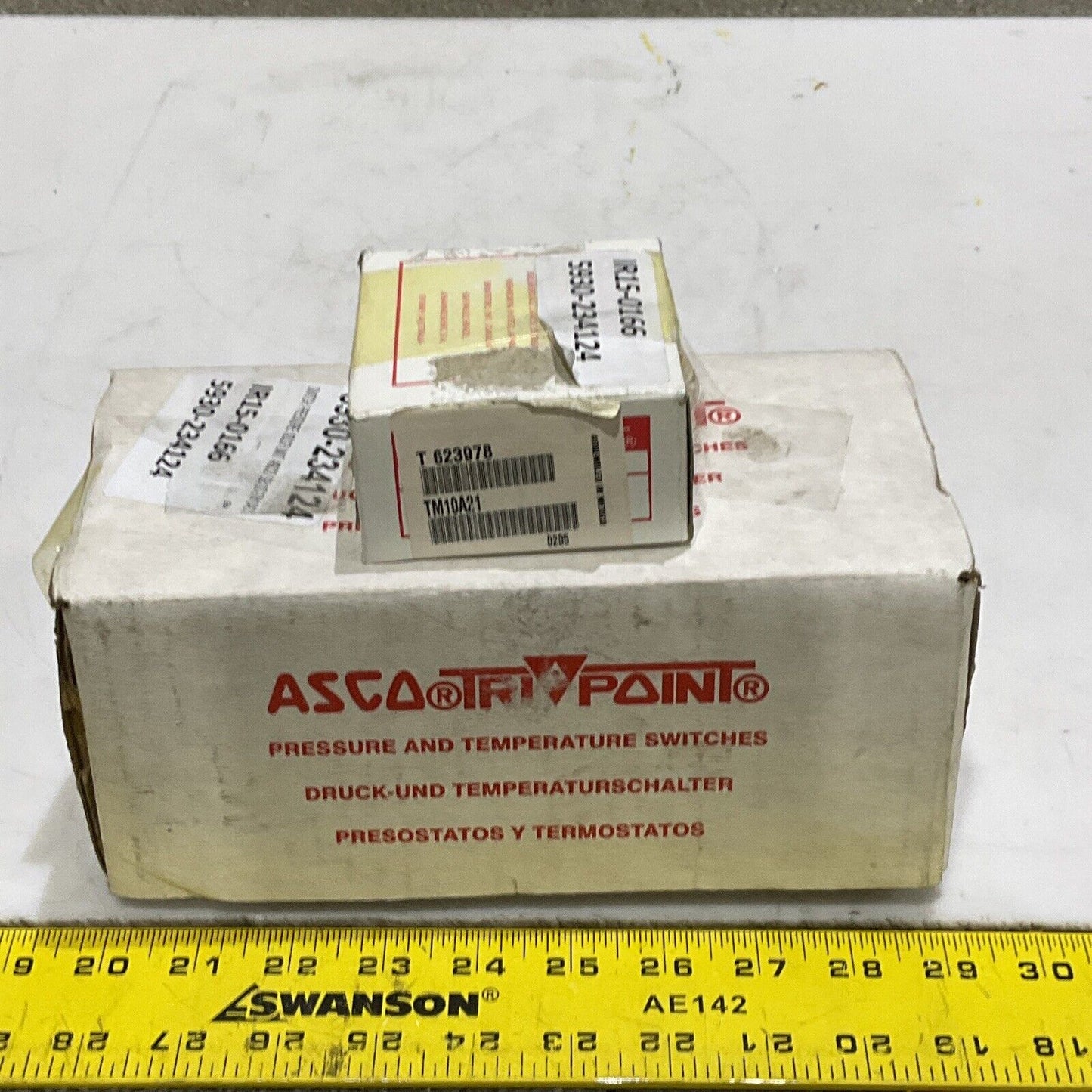ASCO TRI POINT T 424254 SB10D T 623978 TM10A21 PRESSURE SWITCH 373