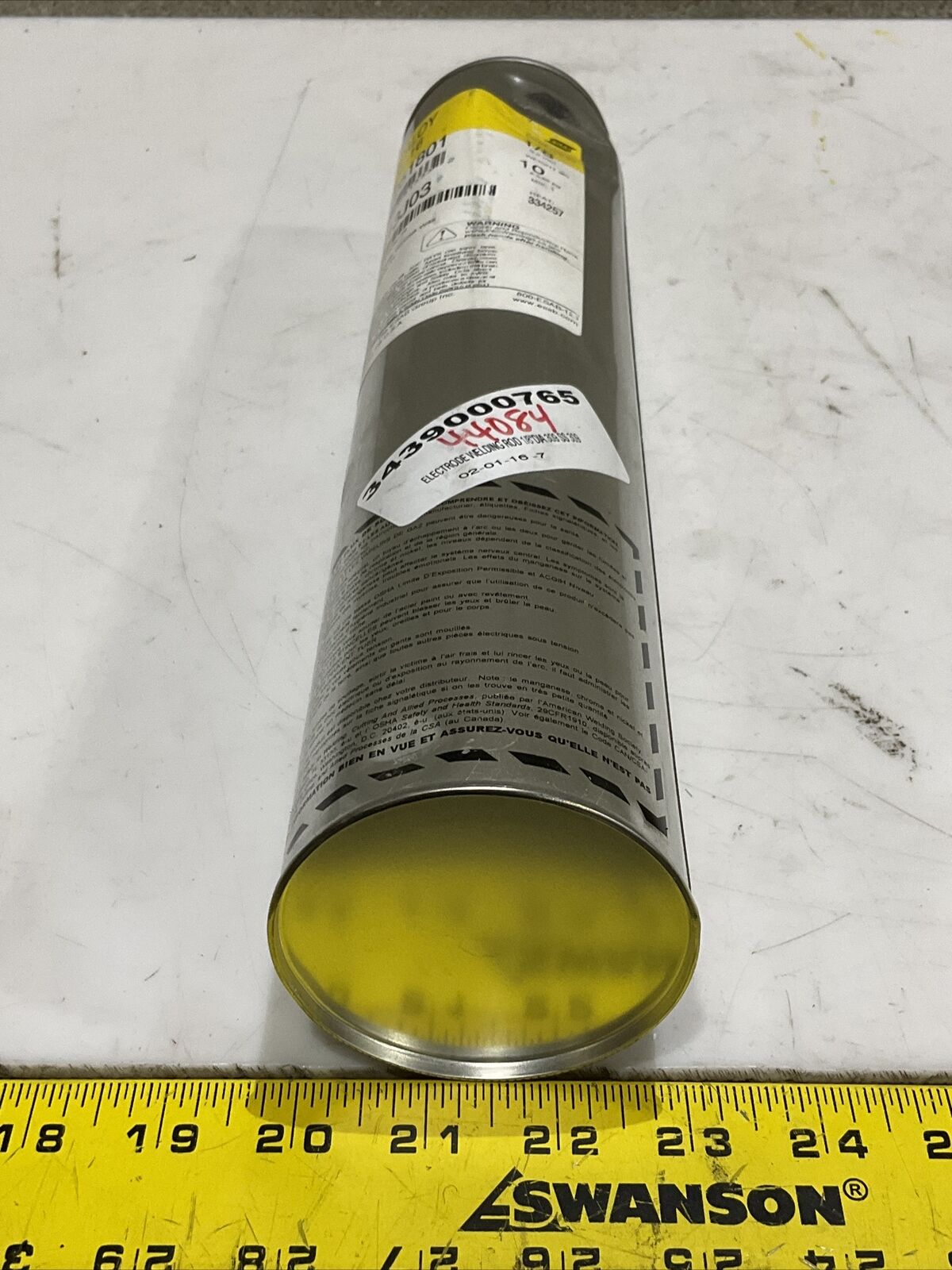 ESB ARCALOY 309L-16 251051801 ELECTRODE WELDING ROD 1/8” 10 LB 373