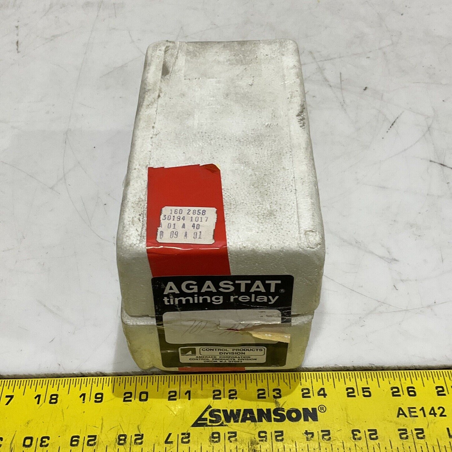 AGASTAT 7012AH COIL TIMING RELAY 120 V 60 HZ 3-30 MIN 373