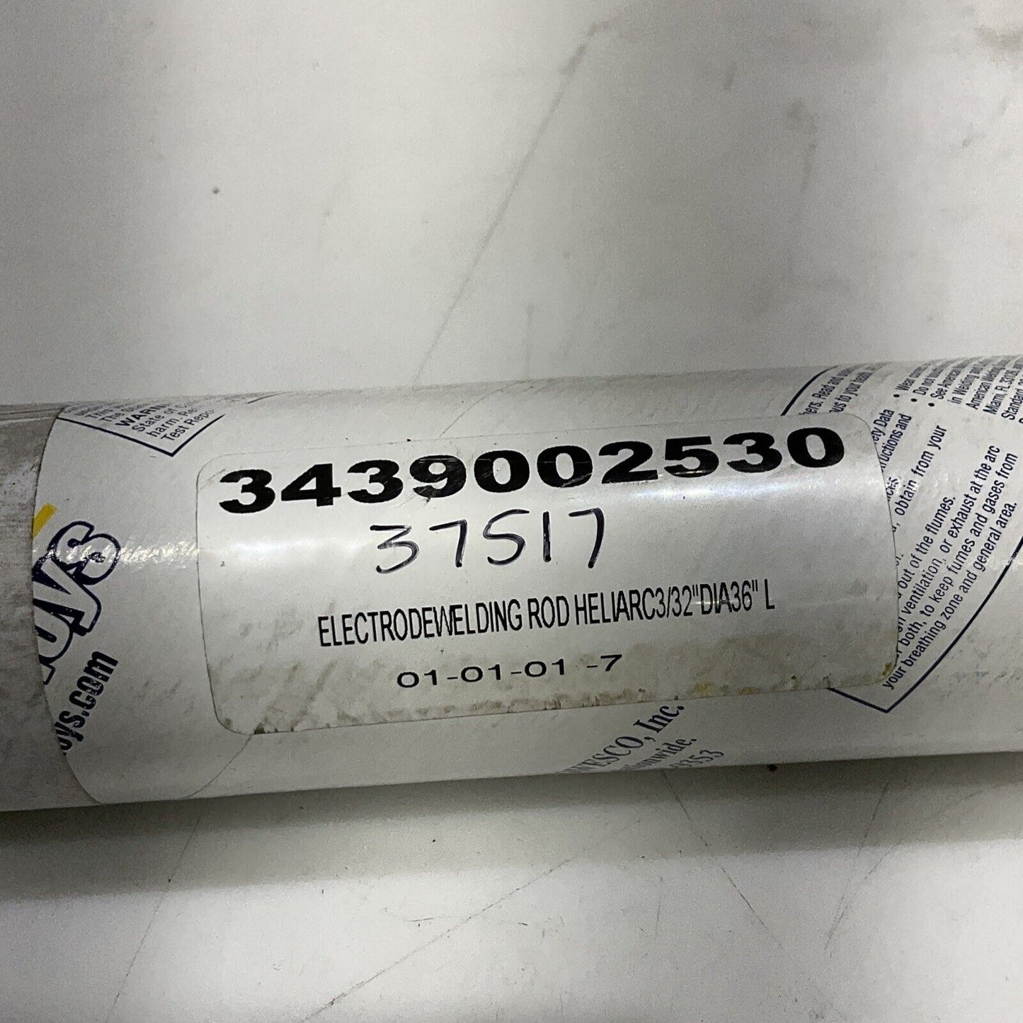 PINNACLE ALLOY ER316/317L AWS/SFA 5.9 ELECTRODE WELDING ROD 3/32” 10 LB 373