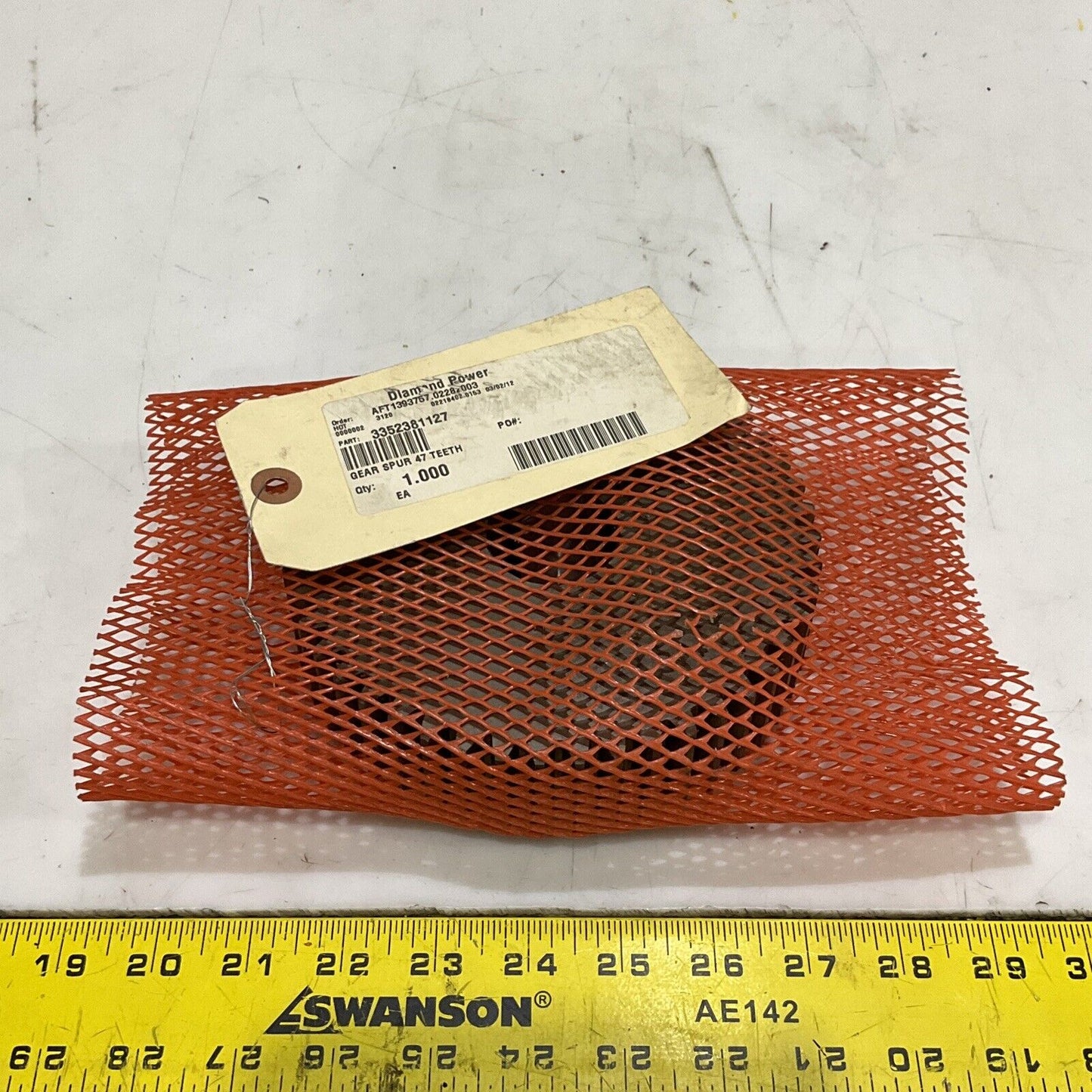 DIAMOND POWER 3352381127 GEAR SPUR 47 TEETH 373