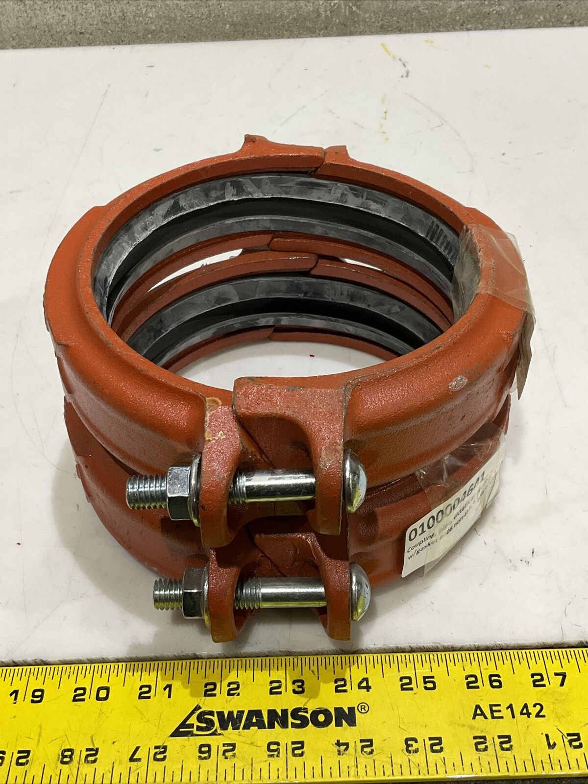 VICTAULIC 6/168,3 -005 H VICTALLIC GROOVED PIPE COUPLING 6” GASKET LOT OF 2 373