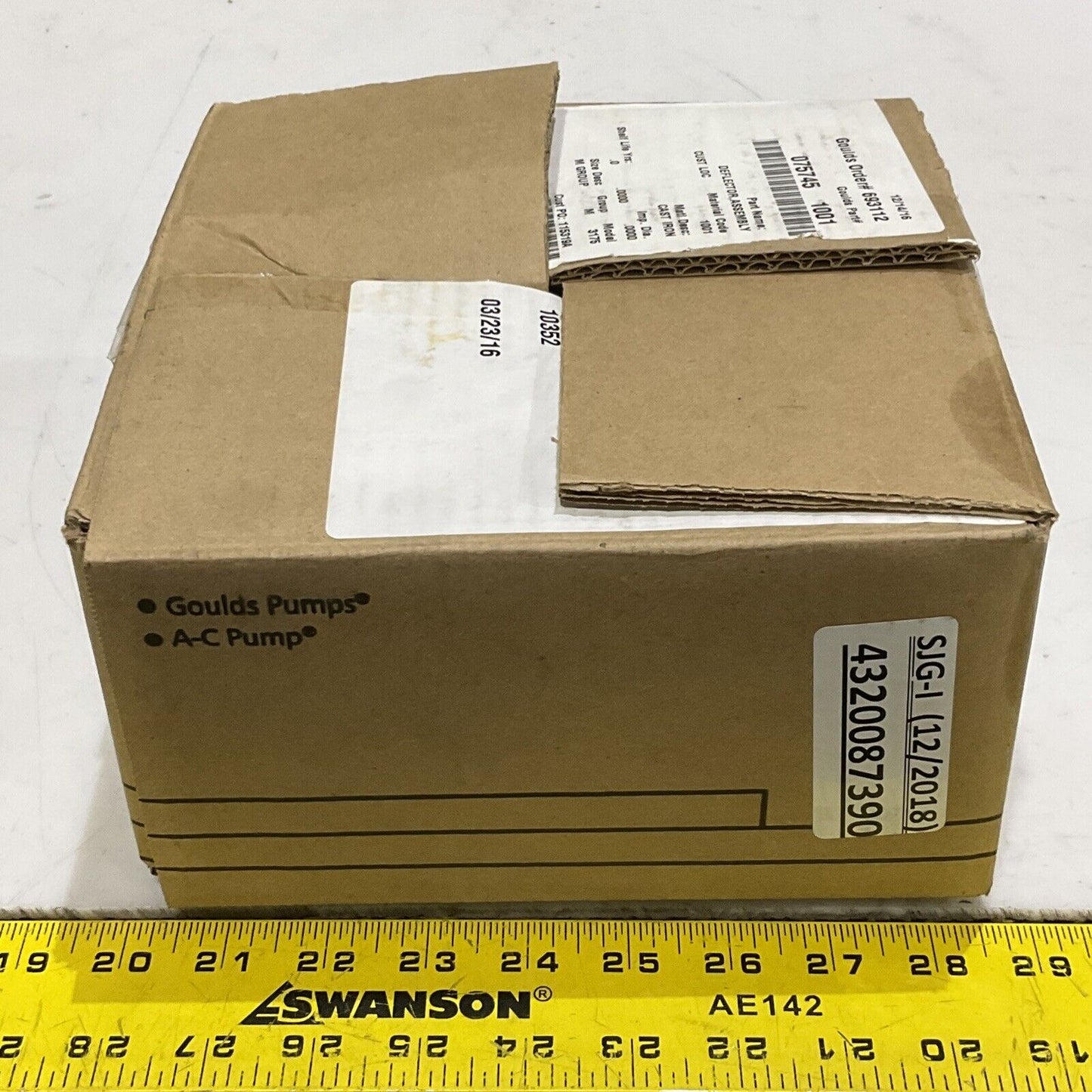 ITT 075745 3175 DEFLECTOR ASSEMBLY 373