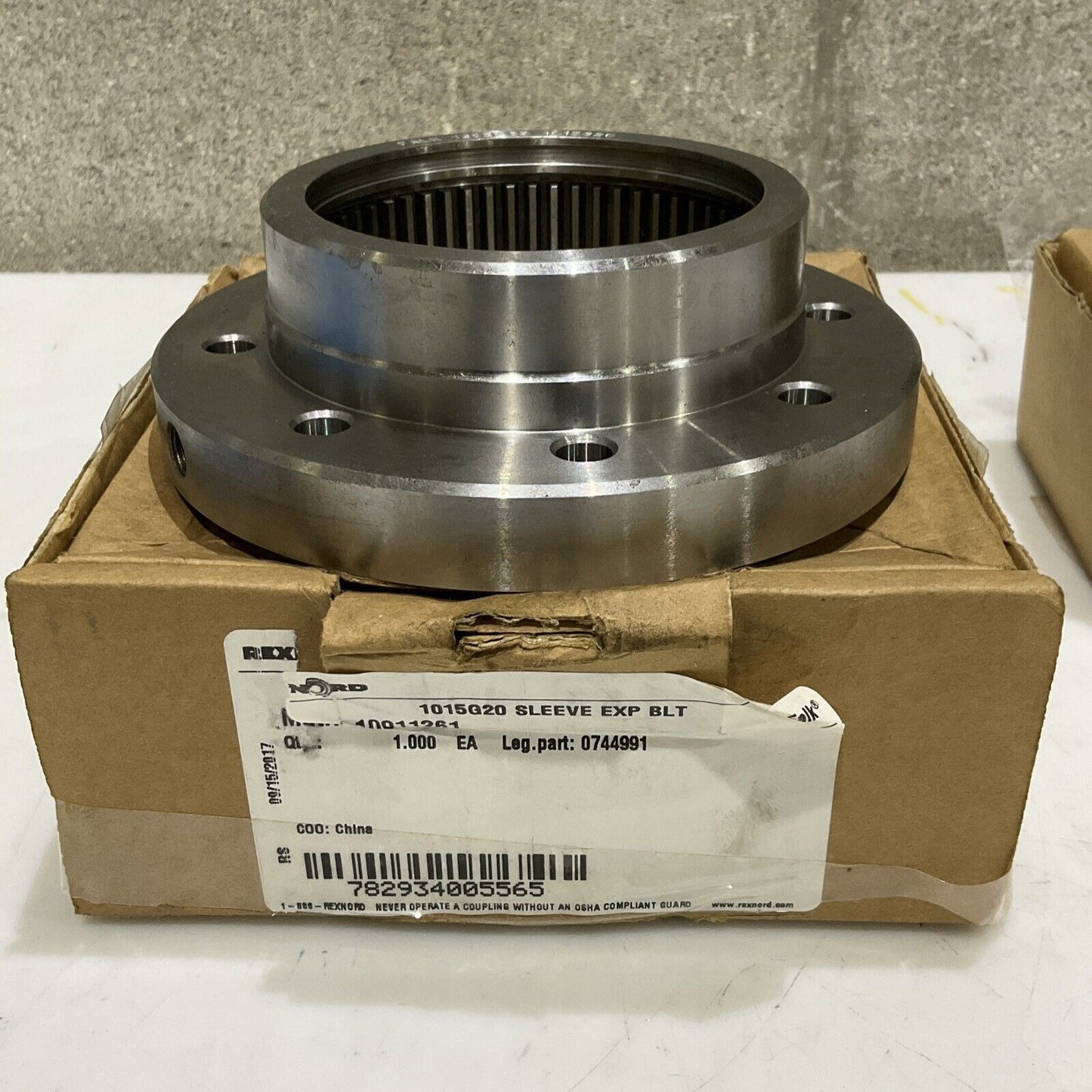 REXNORD FALK 1015G20 SLEEVE EXP BOLT 1015G FLEX HUB 2.2480 SET 373
