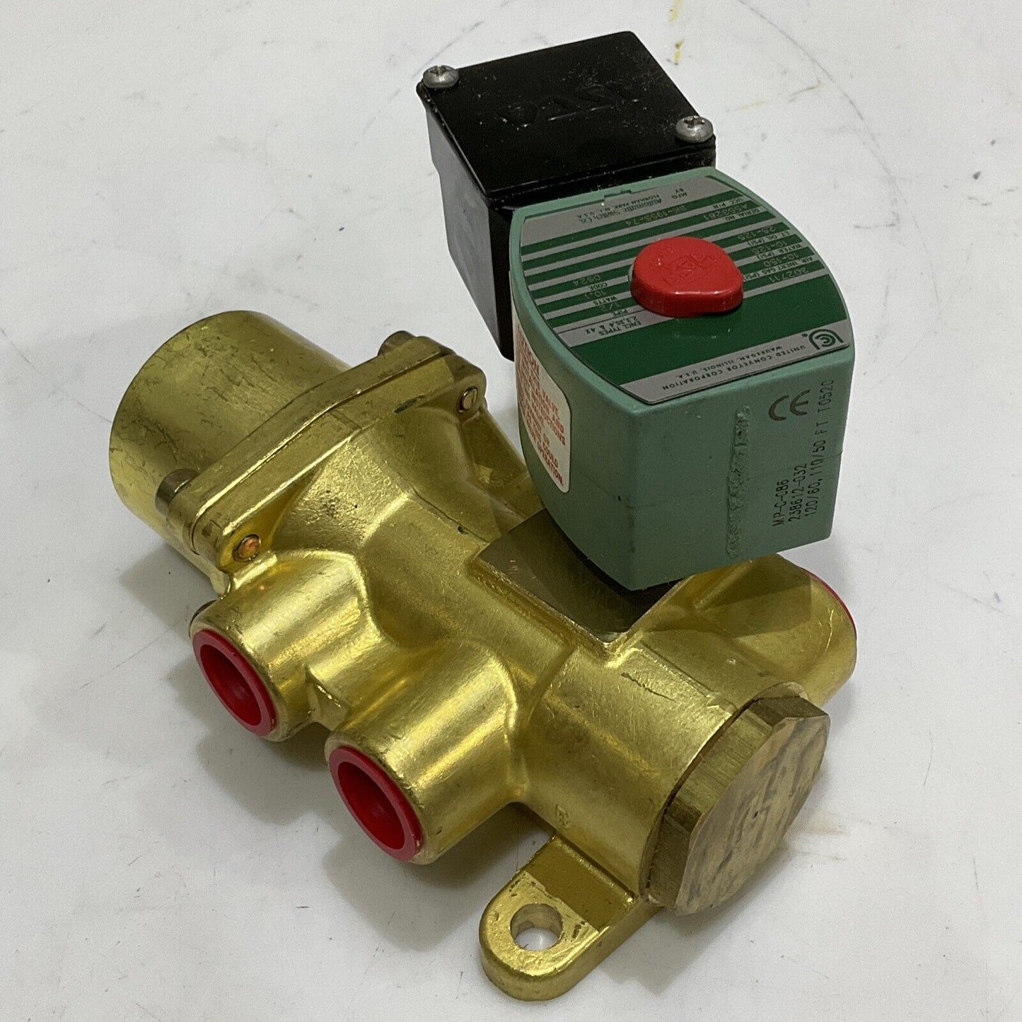ASCO SK-1955-74 A553281 SOLENOID AIR VALVE 1/2” 4-WAY 120 V 60 HZ 373