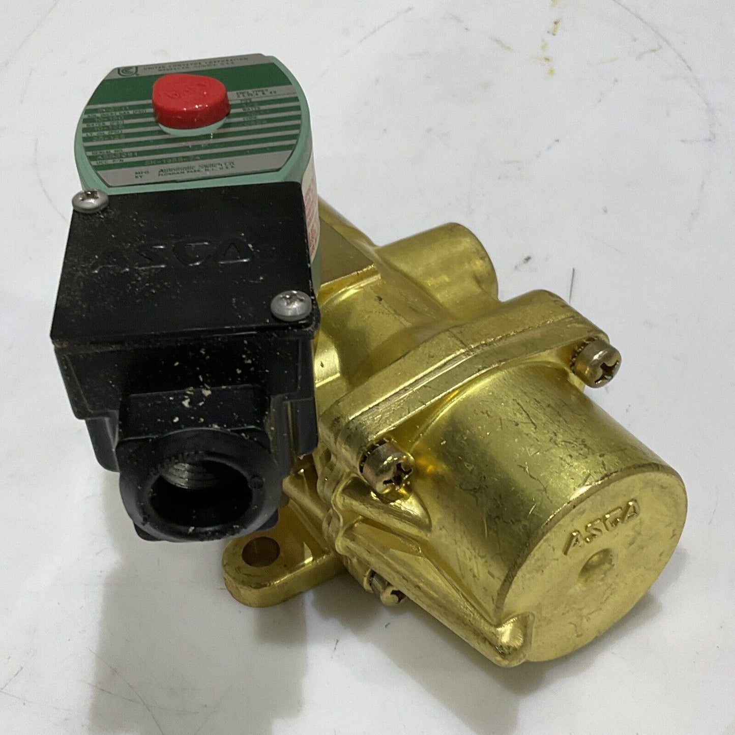 ASCO SK-1955-74 A553281 SOLENOID AIR VALVE 1/2” 4-WAY 120 V 60 HZ 373