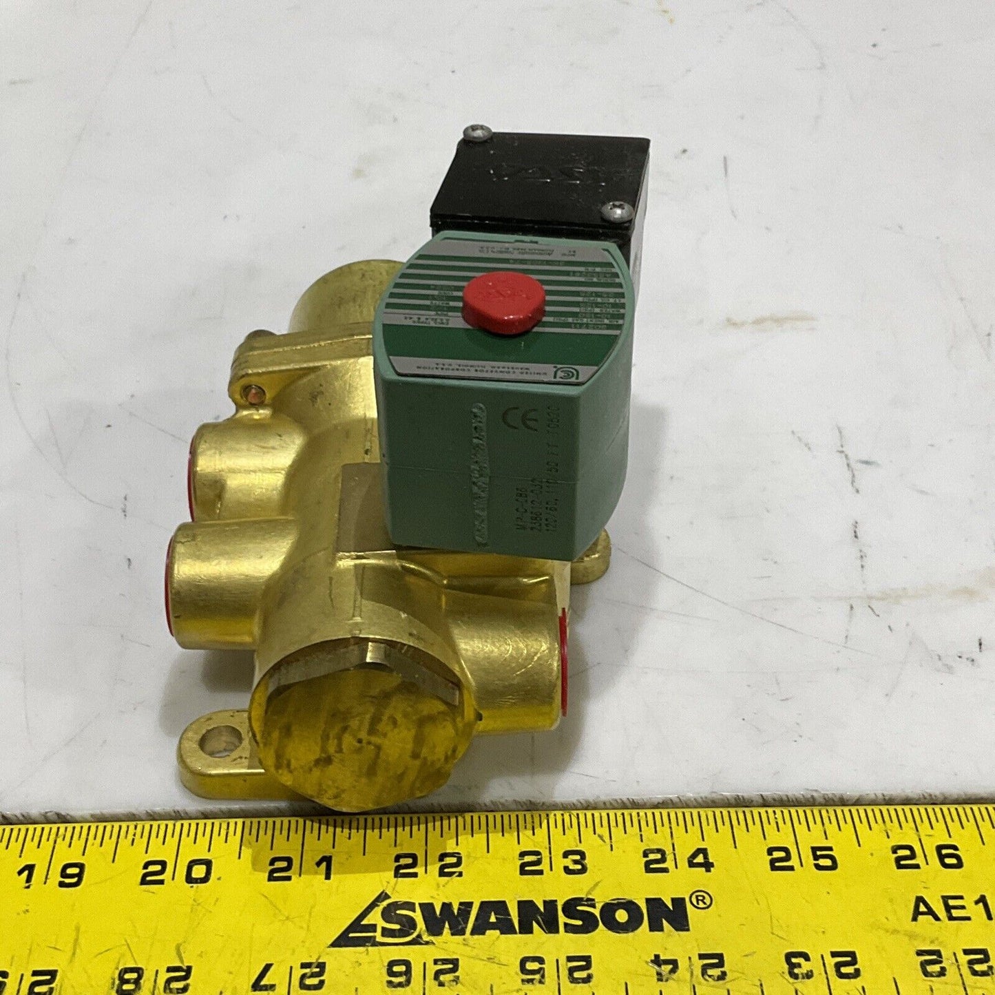 ASCO SK-1955-74 A553281 SOLENOID AIR VALVE 1/2” 4-WAY 120 V 60 HZ 373
