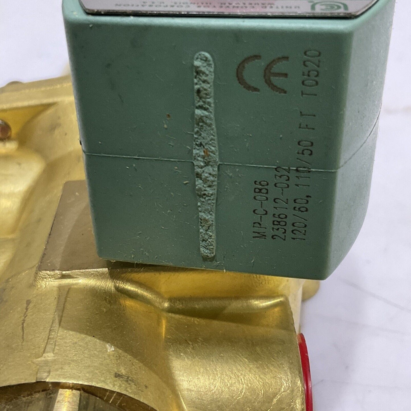 ASCO SK-1955-74 A553281 SOLENOID AIR VALVE 1/2” 4-WAY 120 V 60 HZ 373