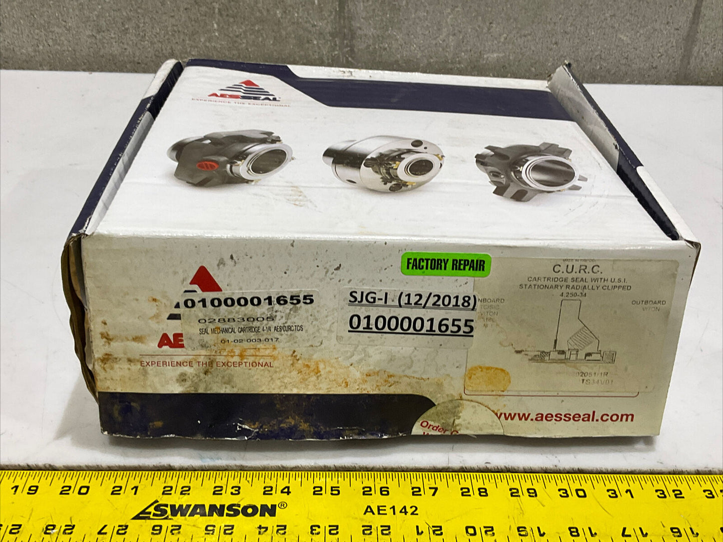 AES SEAL USK306451/1K ABTS34V01 CARTRIDGE SEAL W STATIONARY RADIALLY CLIPPED 373