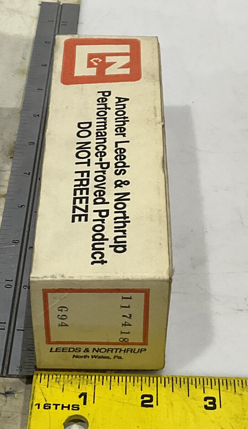 LEEDS AND NORTHRUP 117418 G94 MEASURING ELECTRODE REV G 373
