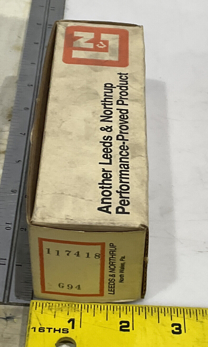 LEEDS AND NORTHRUP 117418 G94 MEASURING ELECTRODE REV G 373